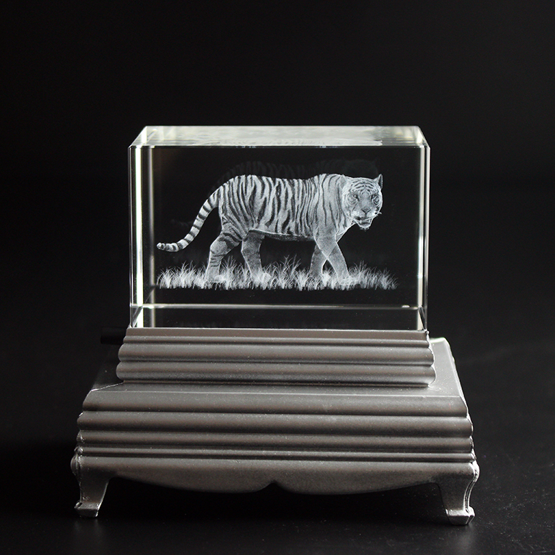 K9 Crystal Tiger Model Statue  – обзор и цена Paper Weight Crystal