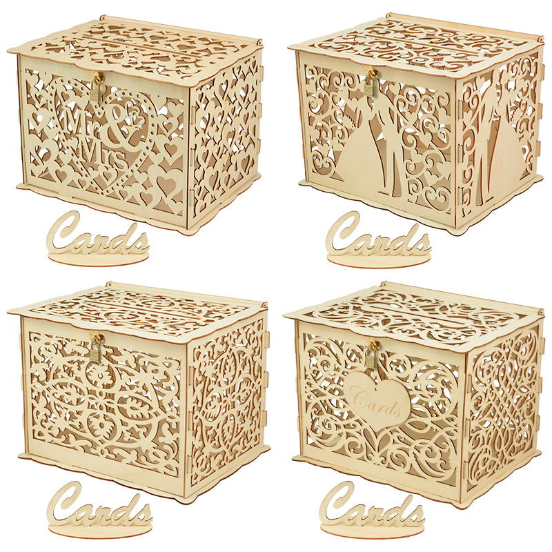 30X24X21cm DIY Wedding Gift Ca – обзор и цена Card Index Box