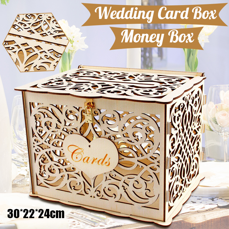30X24X21cm DIY Wedding Gift Ca – обзор и цена Card Index Box