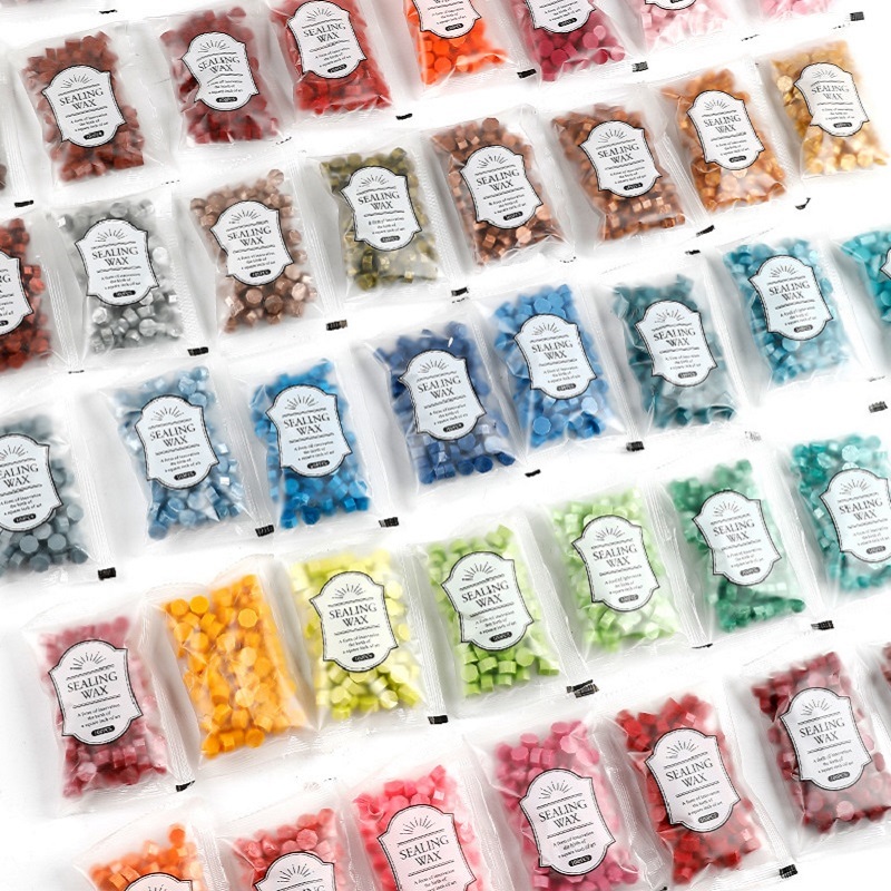 200PCS Wax Beads Wax Lacquer f – обзор и цена Wax Seal Stamp Set
