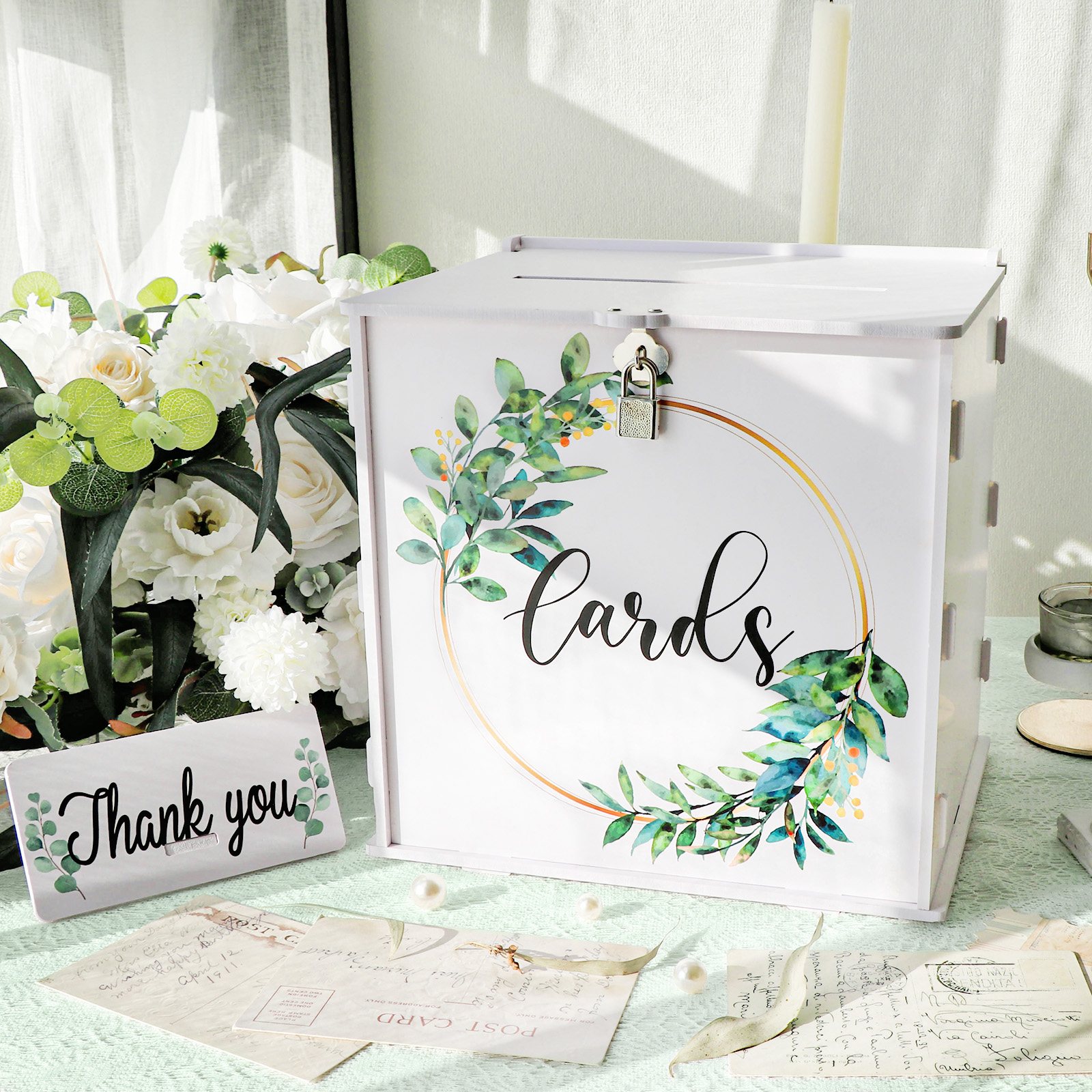 Wedding Card Box with Lock, PV – обзор и цена Card Index Box