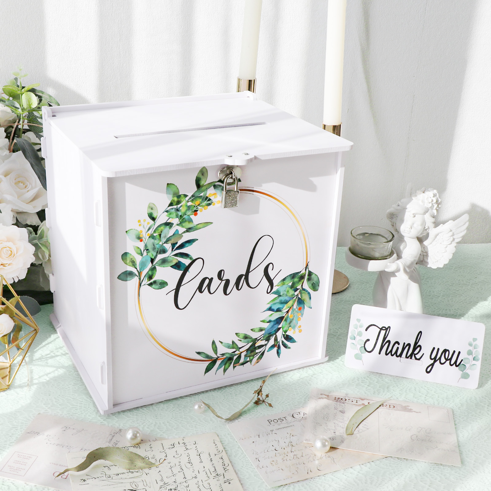 Wedding Card Box with Lock, PV – обзор и цена Card Index Box