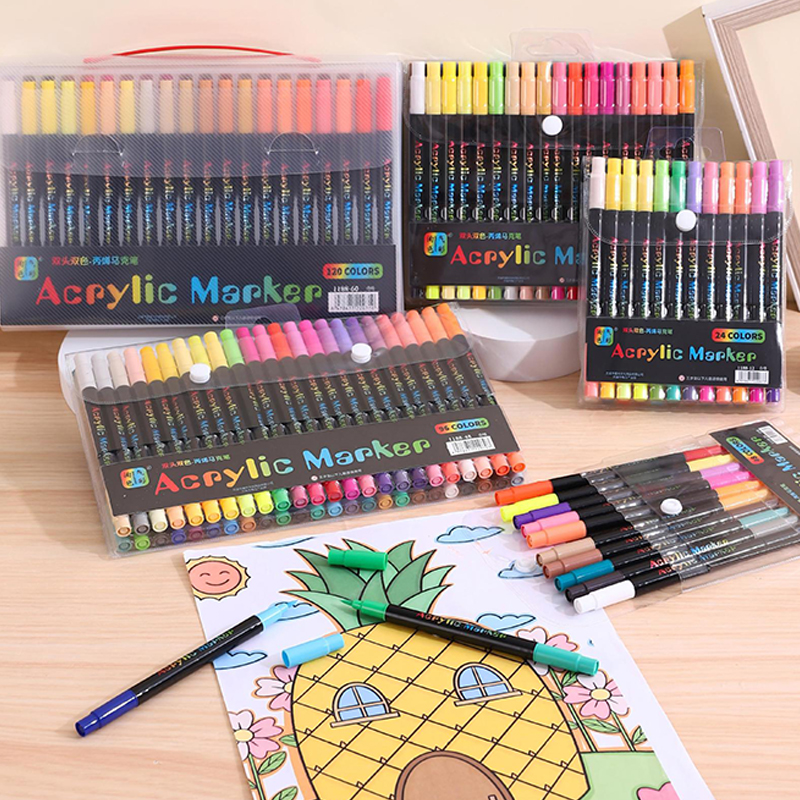 24-120Colors Art Use Acrylic P – обзор и цена Correction Pen Fine