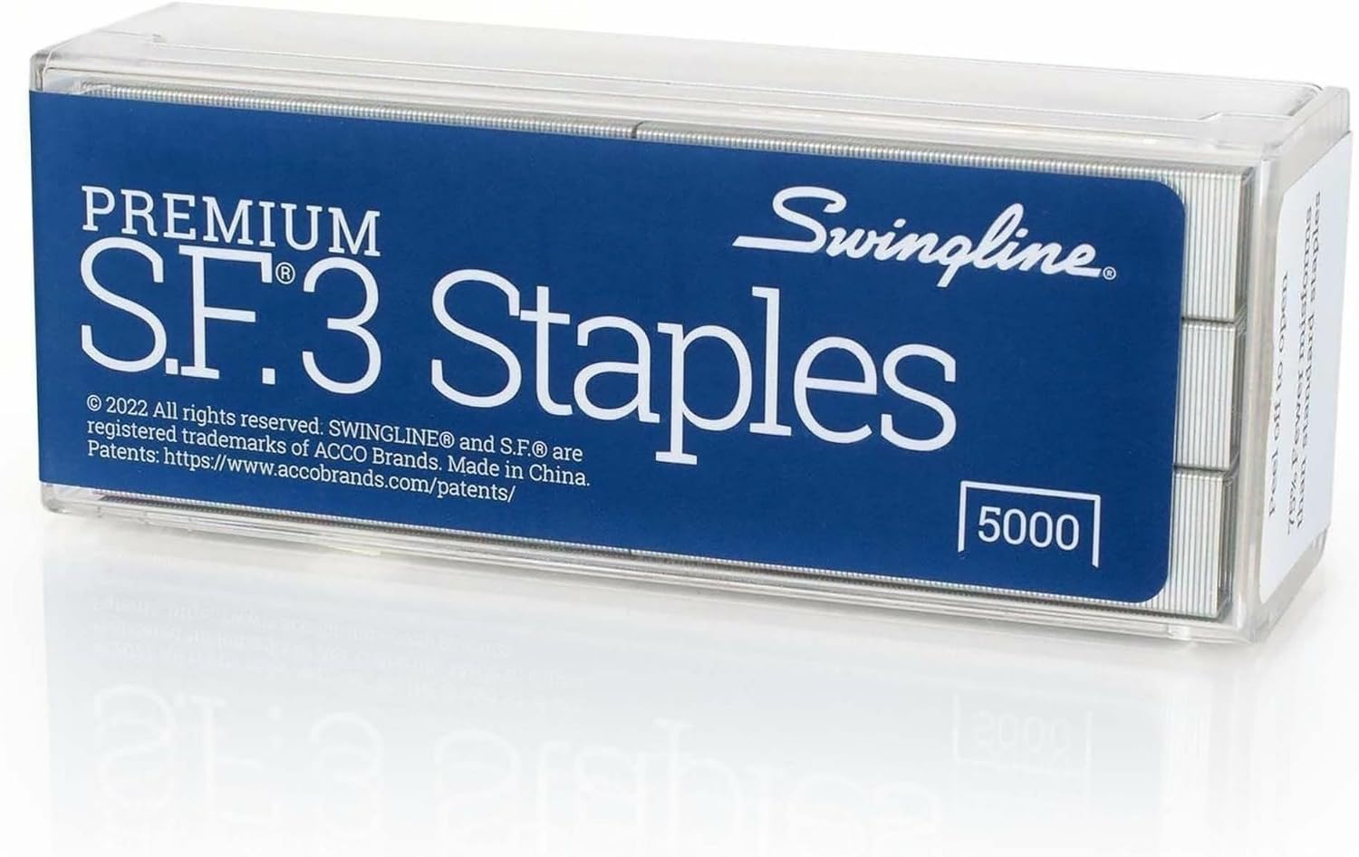 Swingline Staples, S.F. 3, Pre – обзор и цена Stapler Half Strip