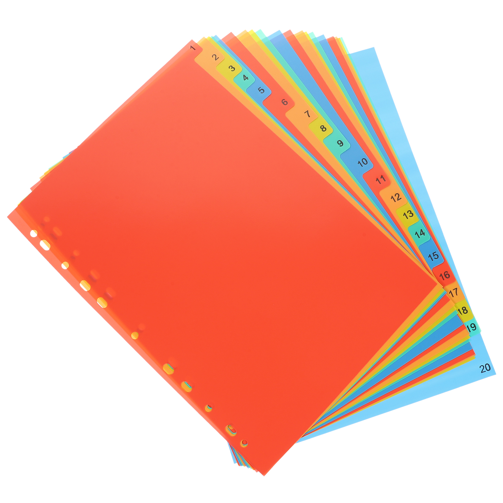 A4 Index Pages Plastic Binder  – обзор и цена Tab Divider A4