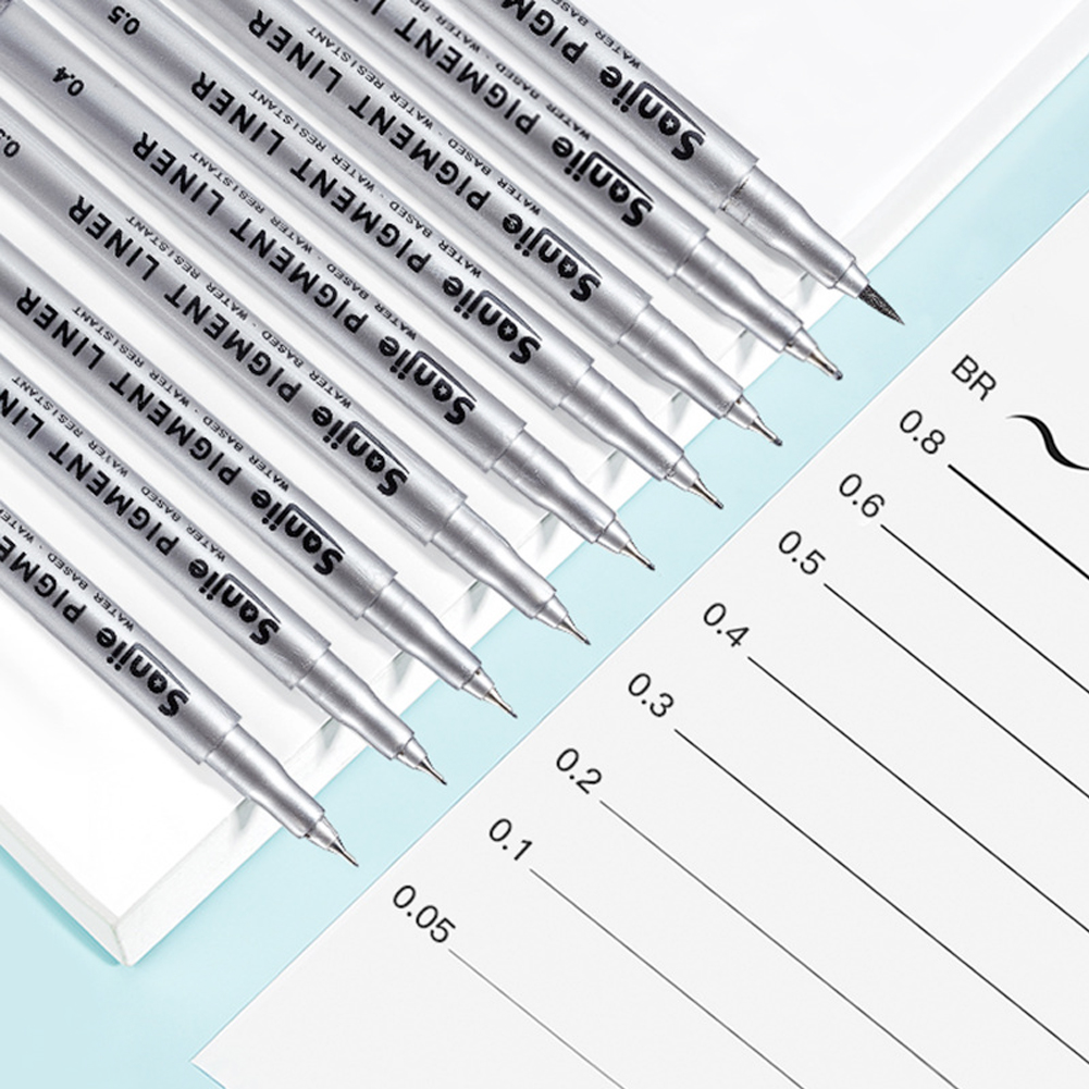 9-Piece Fine Line Waterproof I – обзор и цена Correction Pen Fine