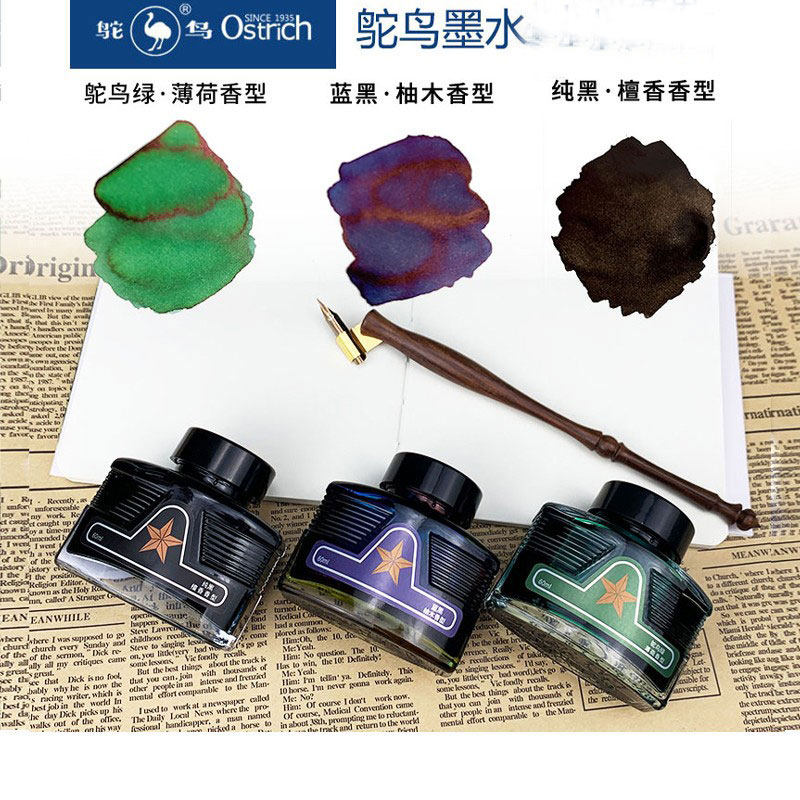 Ostrich Scented Fountain Pen I – обзор и цена Fountain Pen Bottled Ink
