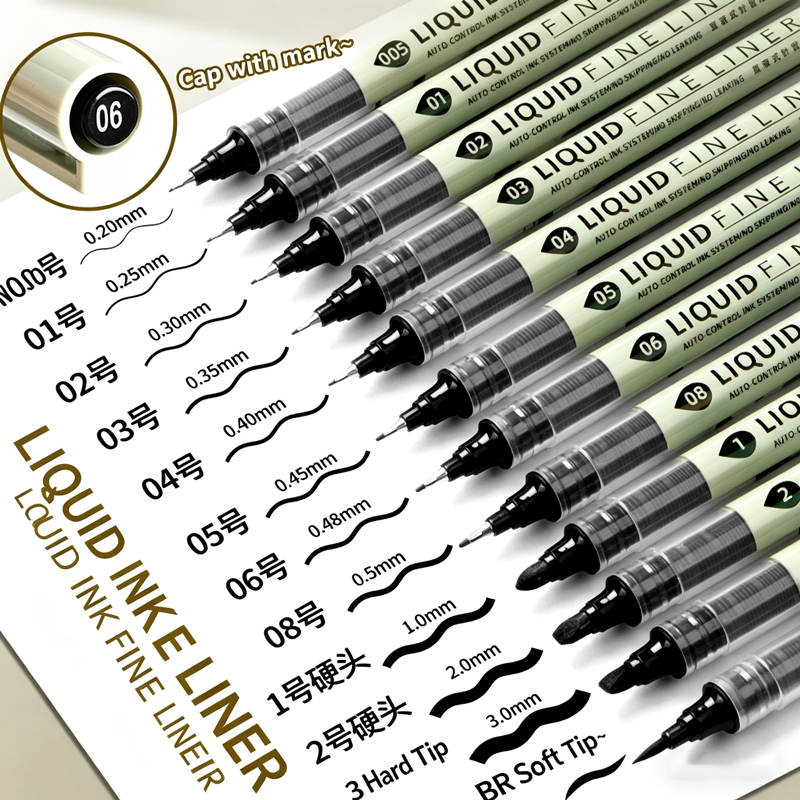 5/8/12 Tibs Black Pen Fine Lin – обзор и цена Correction Pen Fine