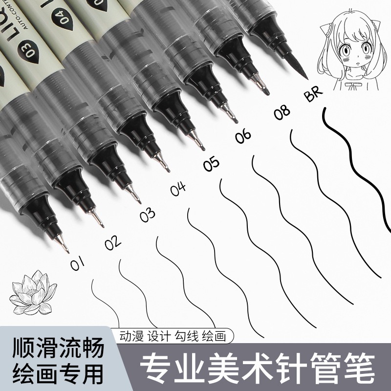 5/8/12 Tibs Black Pen Fine Lin – обзор и цена Correction Pen Fine