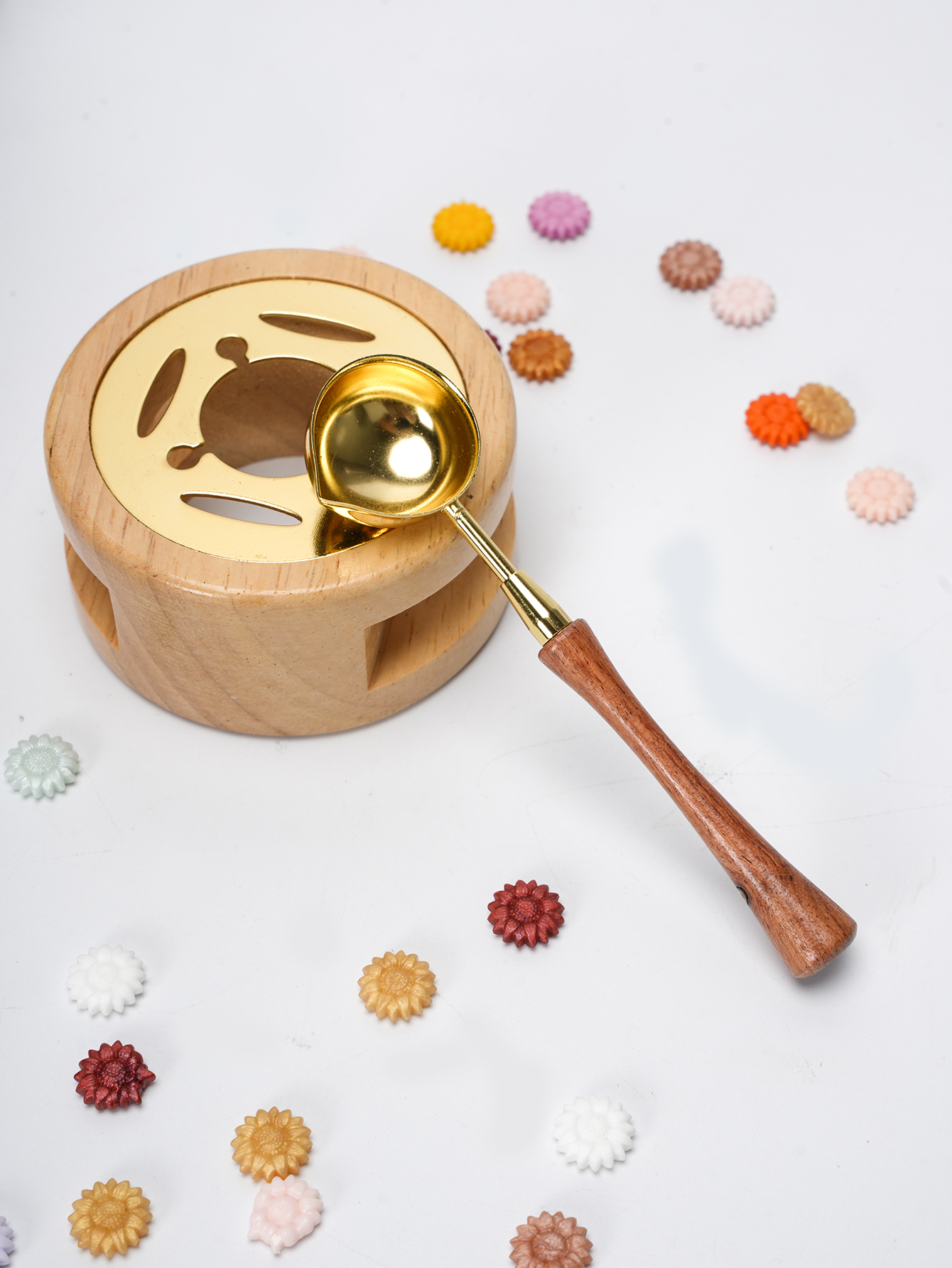 1set Wax Seal Set Wood Wax Mel – обзор и цена Wax Seal Stamp Set