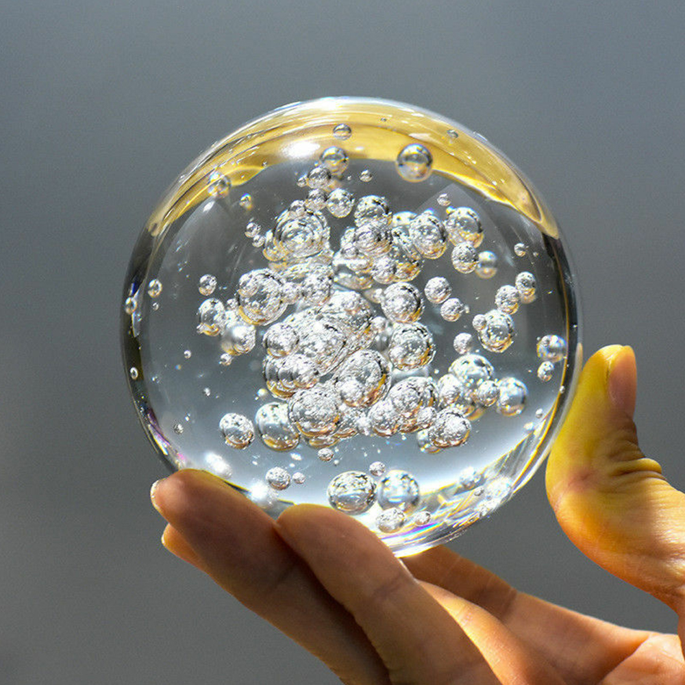 40/60/80MM Clear Bubble Crysta – обзор и цена Paper Weight Crystal