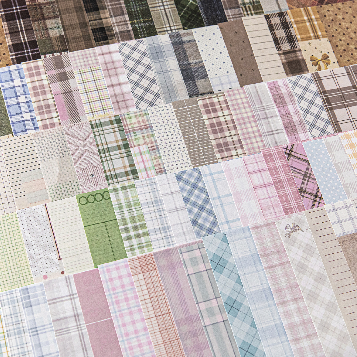 50pcs creative plaid Decor Scr – обзор и цена Ink Blotter Paper