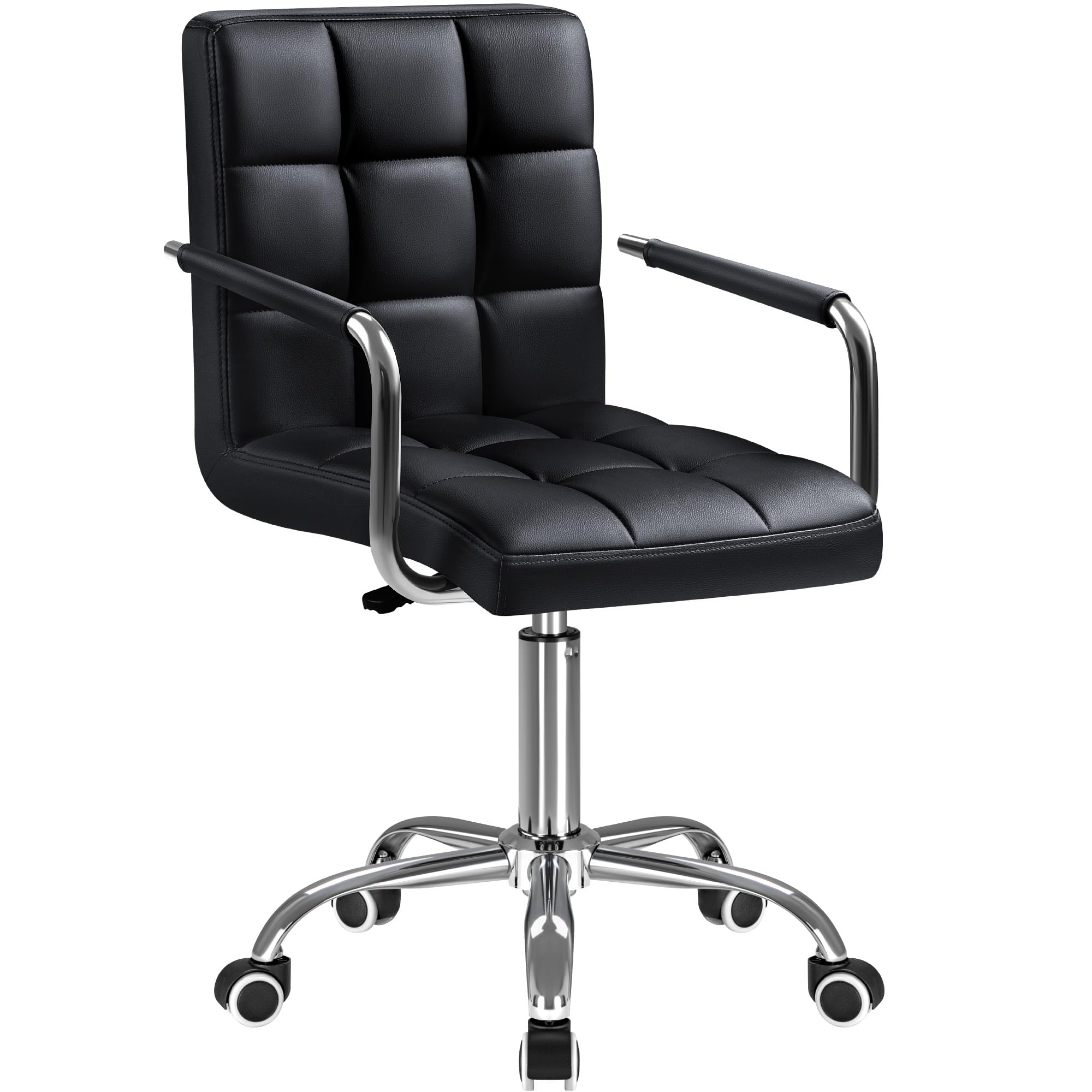 Black PU Leather Swivel Office – обзор и цена Leather Desk Pad