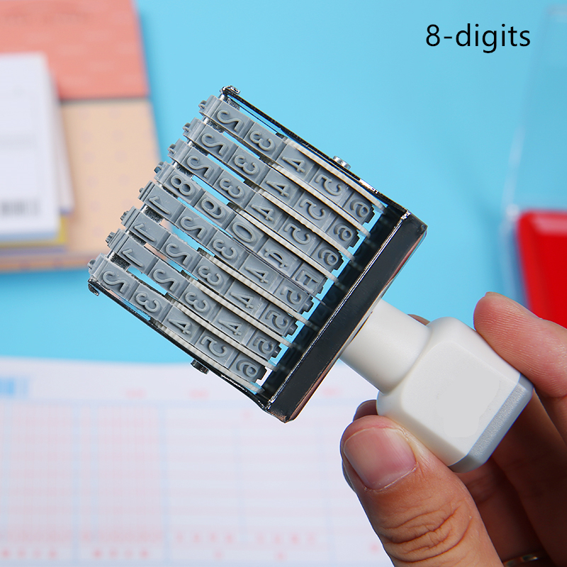 Portable 8/10 Digits Number St – обзор и цена Rubber Date Stamp