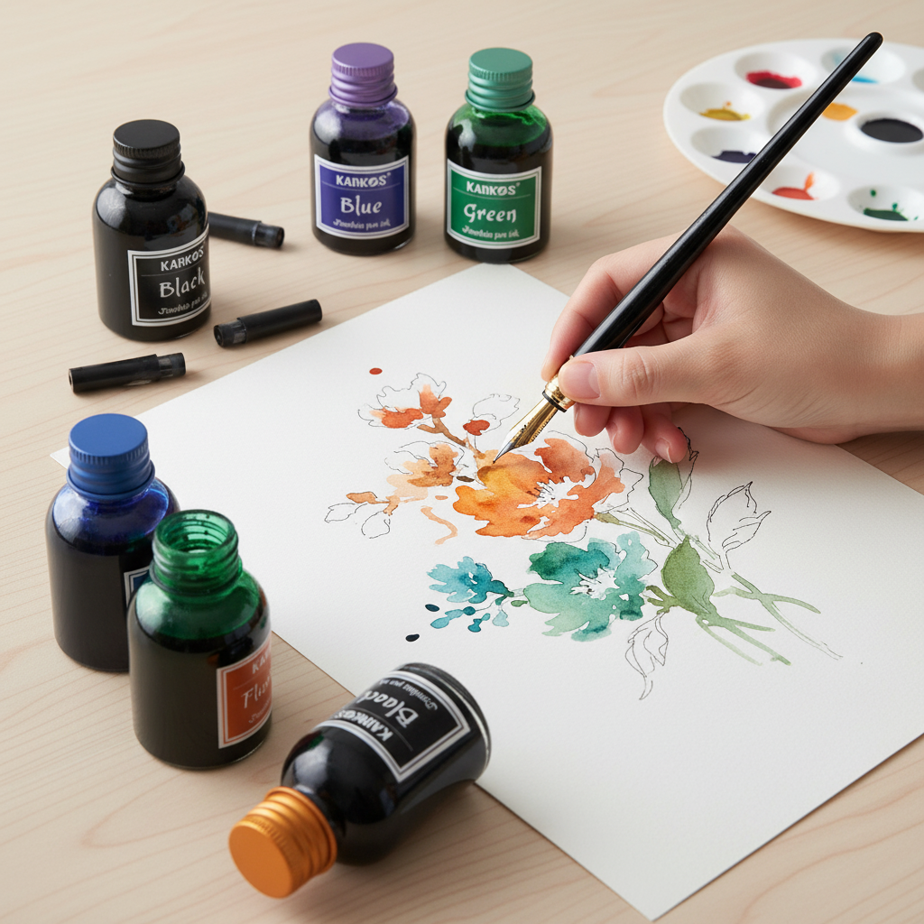 Colorful Ink 30ml Fountain Pen – обзор и цена Fountain Pen Bottled Ink