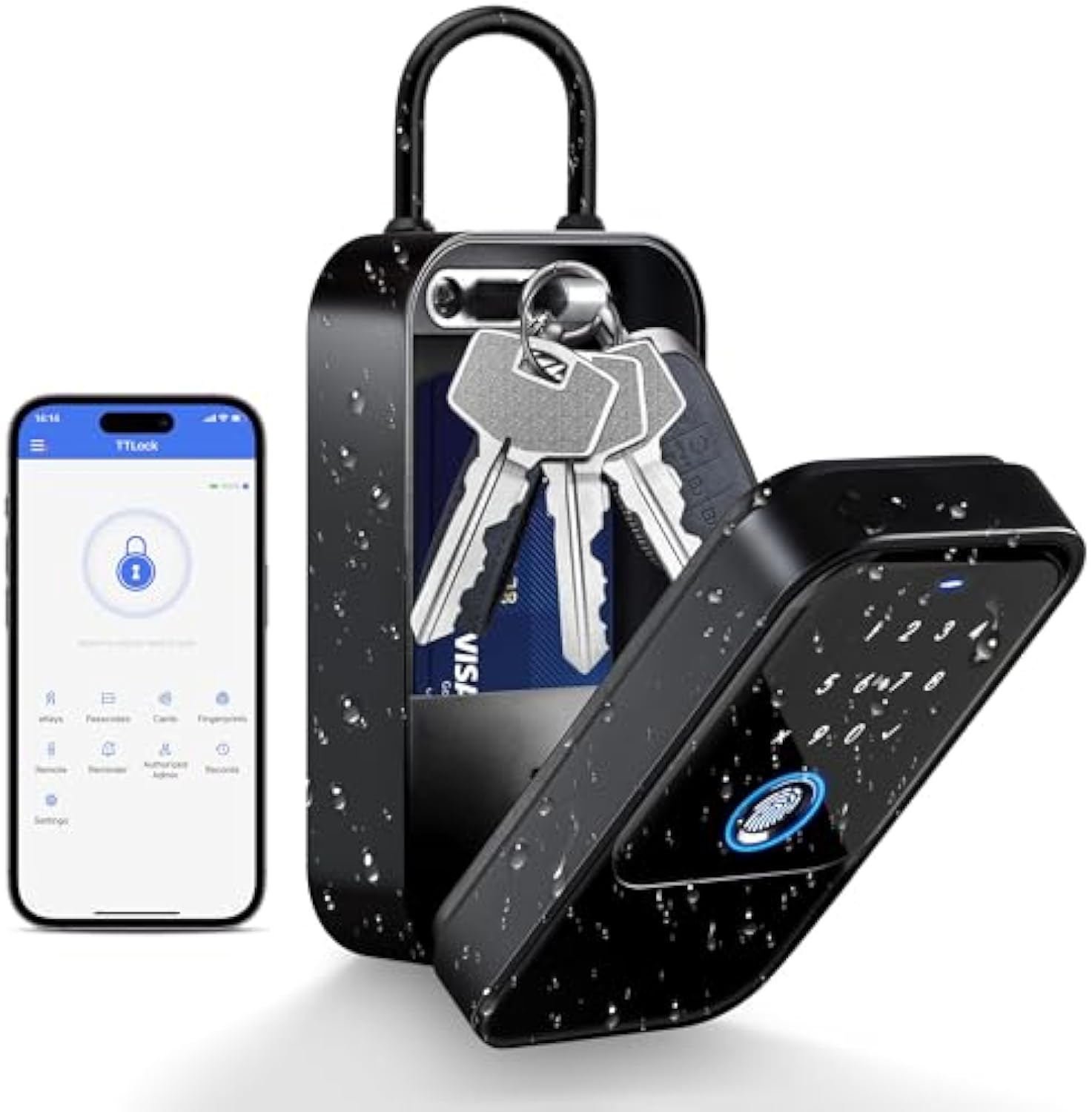 TTlock Smartkey Lock Box Home  – обзор и цена Card Index Box