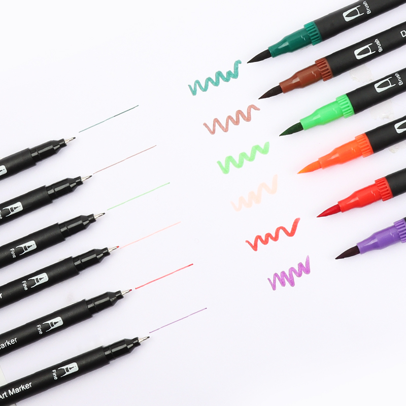12 Colors Artist Coloring Mark – обзор и цена Correction Pen Fine