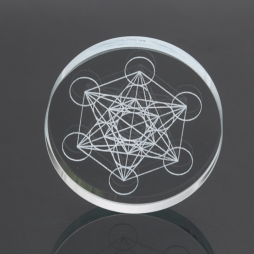 Metatron Cube Crystal Display  – обзор и цена Paper Weight Crystal