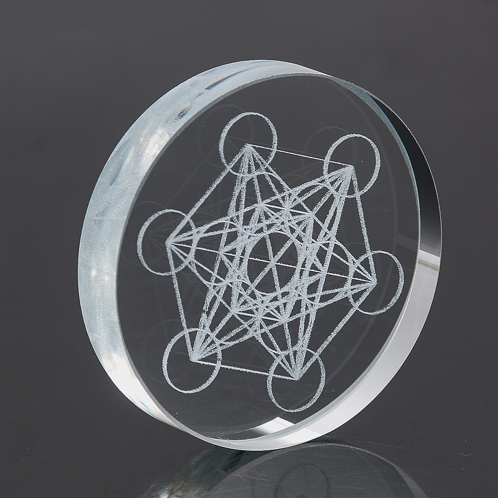 Metatron Cube Crystal Display  – обзор и цена Paper Weight Crystal