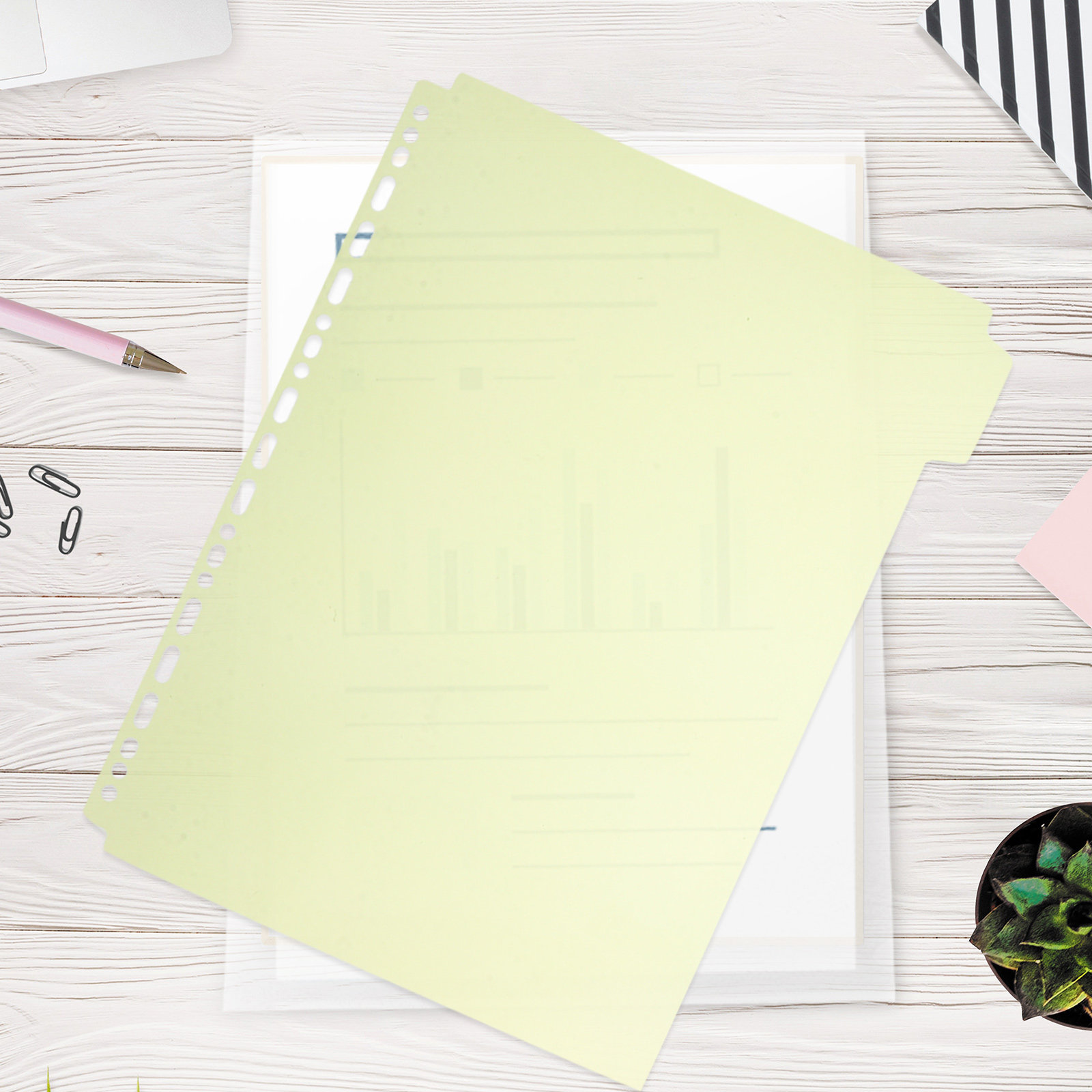 6Pcs Tabbed File Dividers A4 B – обзор и цена Tab Divider A4