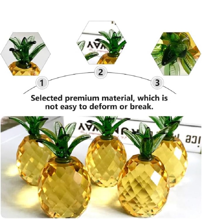 Crystal fruit Paperweight with – обзор и цена Paper Weight Crystal