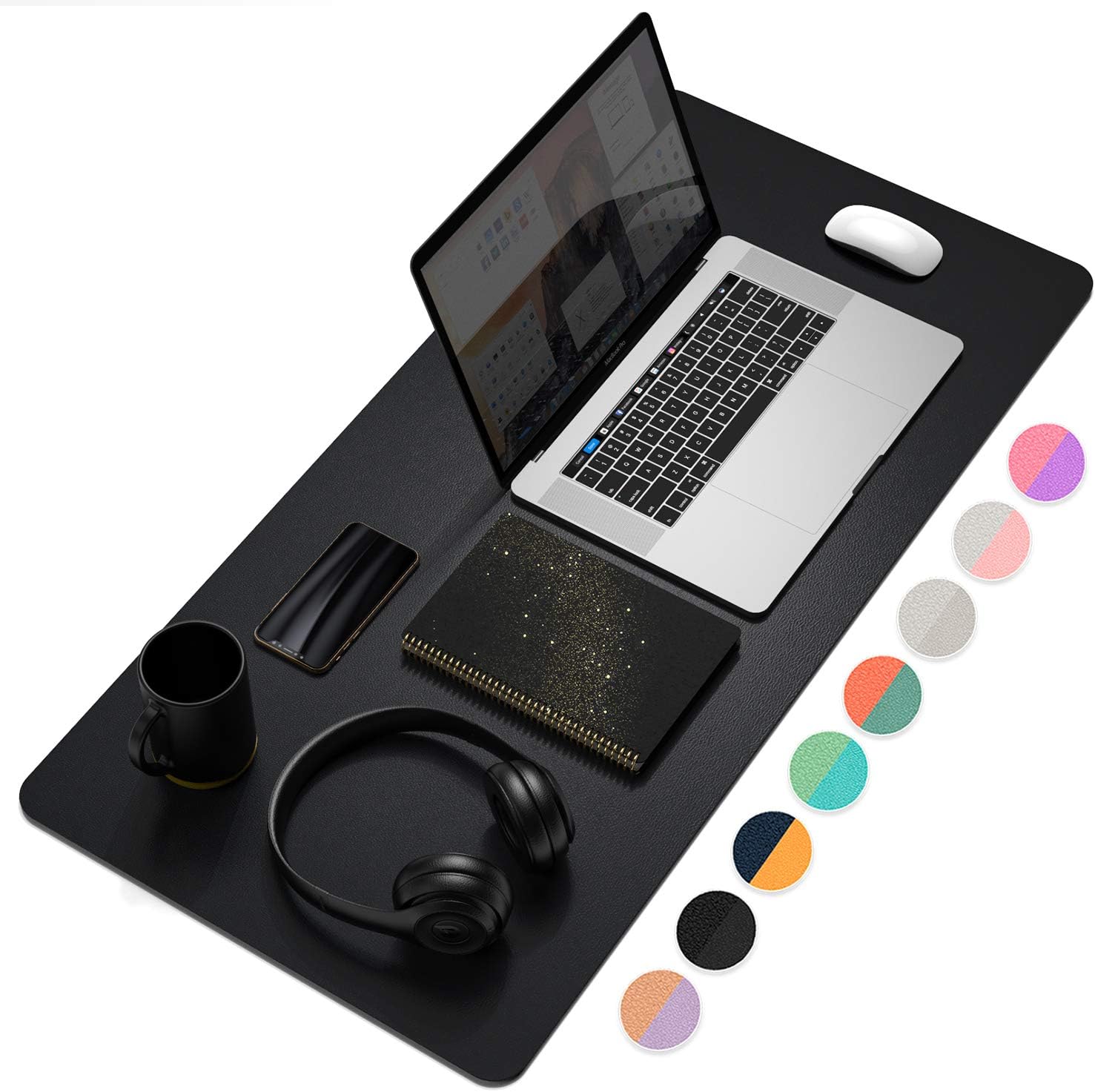 Dual-Sided Desk Pad Protector, – обзор и цена Leather Desk Pad