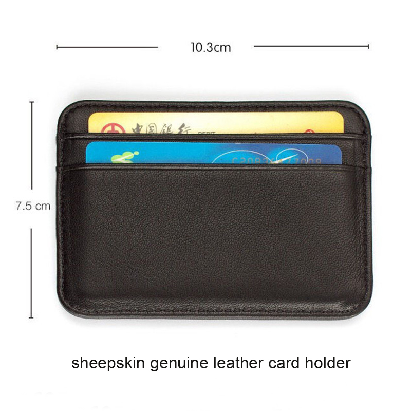 Genuine Leather Visit Card Hol – обзор и цена Index Card Holder