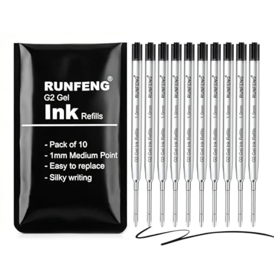 Pack of 10 Replaceable Ballpoi – обзор и цена Gel Refill Pack