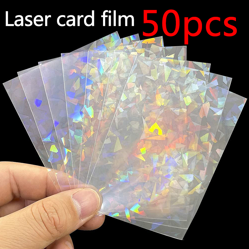 50pcs Soft Trading Laser Card  – обзор и цена Card Index Box