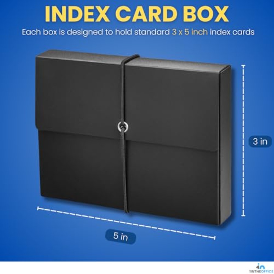 Index Card Box 3x5, Index Card – обзор и цена Card Index Box
