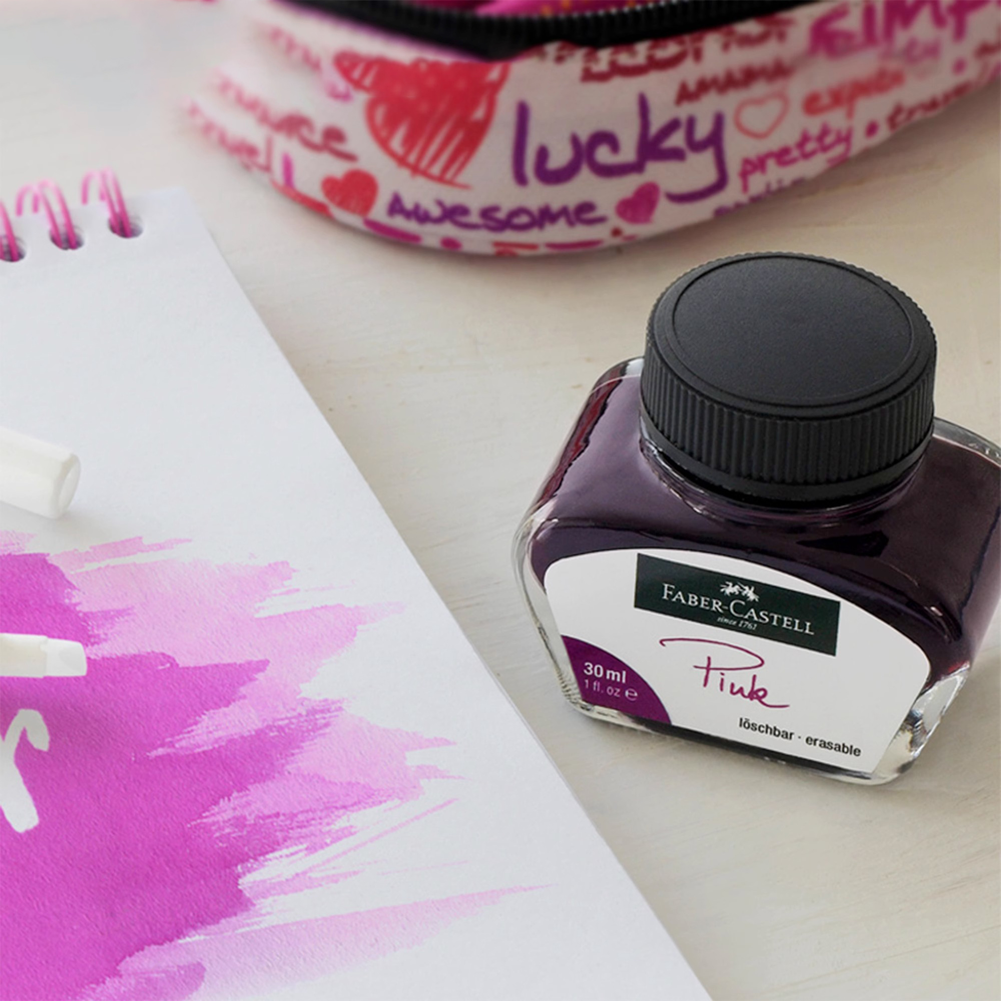 Faber-Castell 30/62.5ML Ink Re – обзор и цена Fountain Pen Bottled Ink