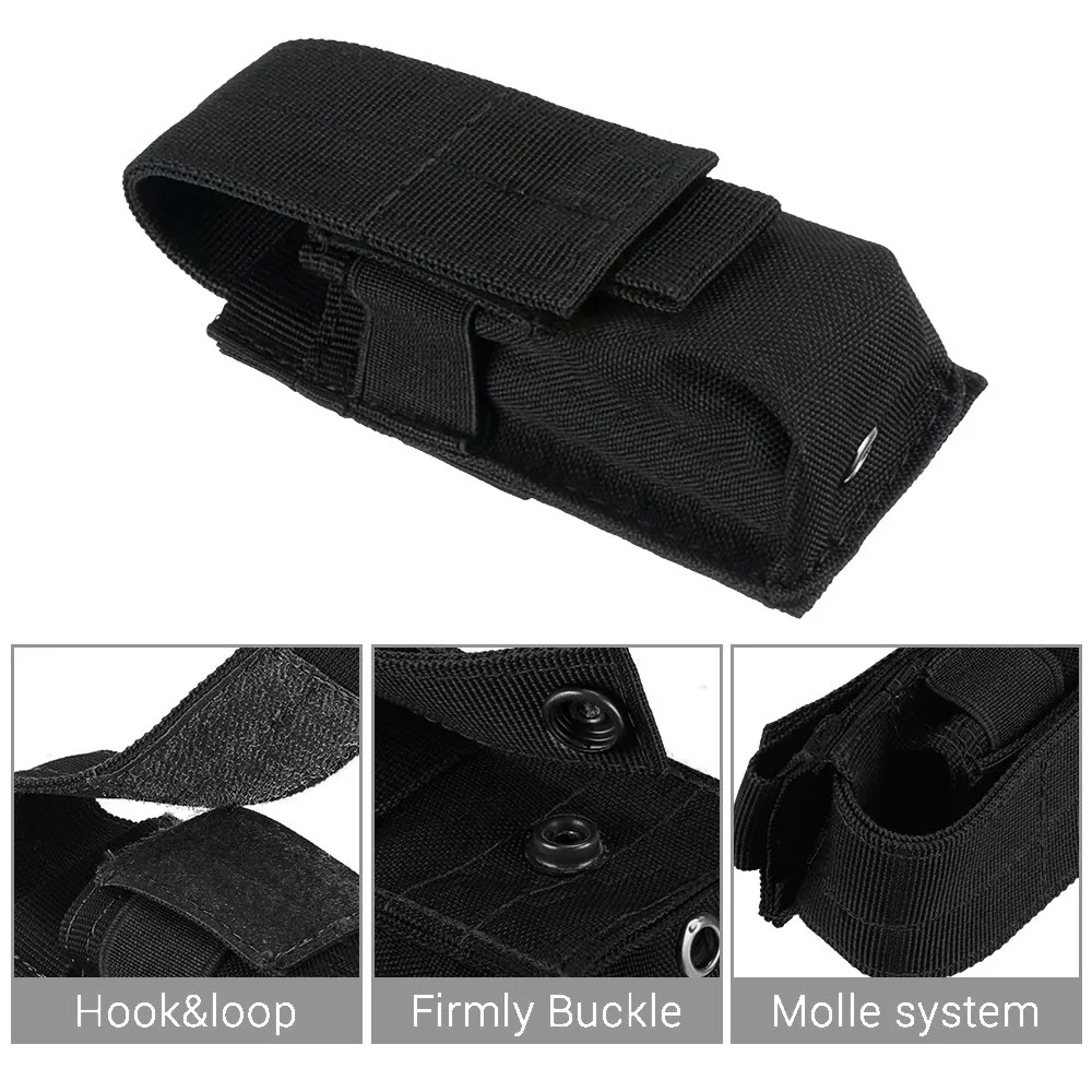 Molle Tactical M5 Flashlight P – обзор и цена Magazine Holder Rack