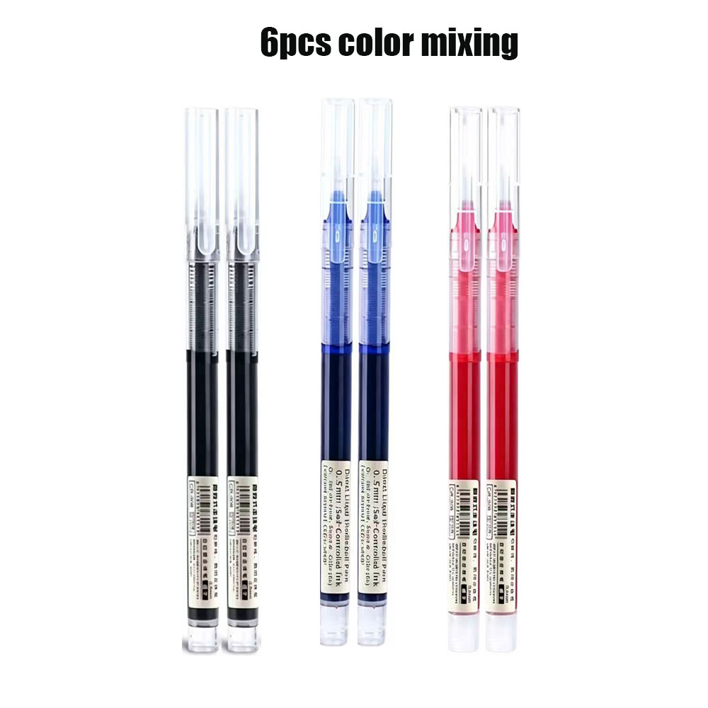 6 Pack Click Gel Pens 0.5mm Bl – обзор и цена Gel Refill Pack