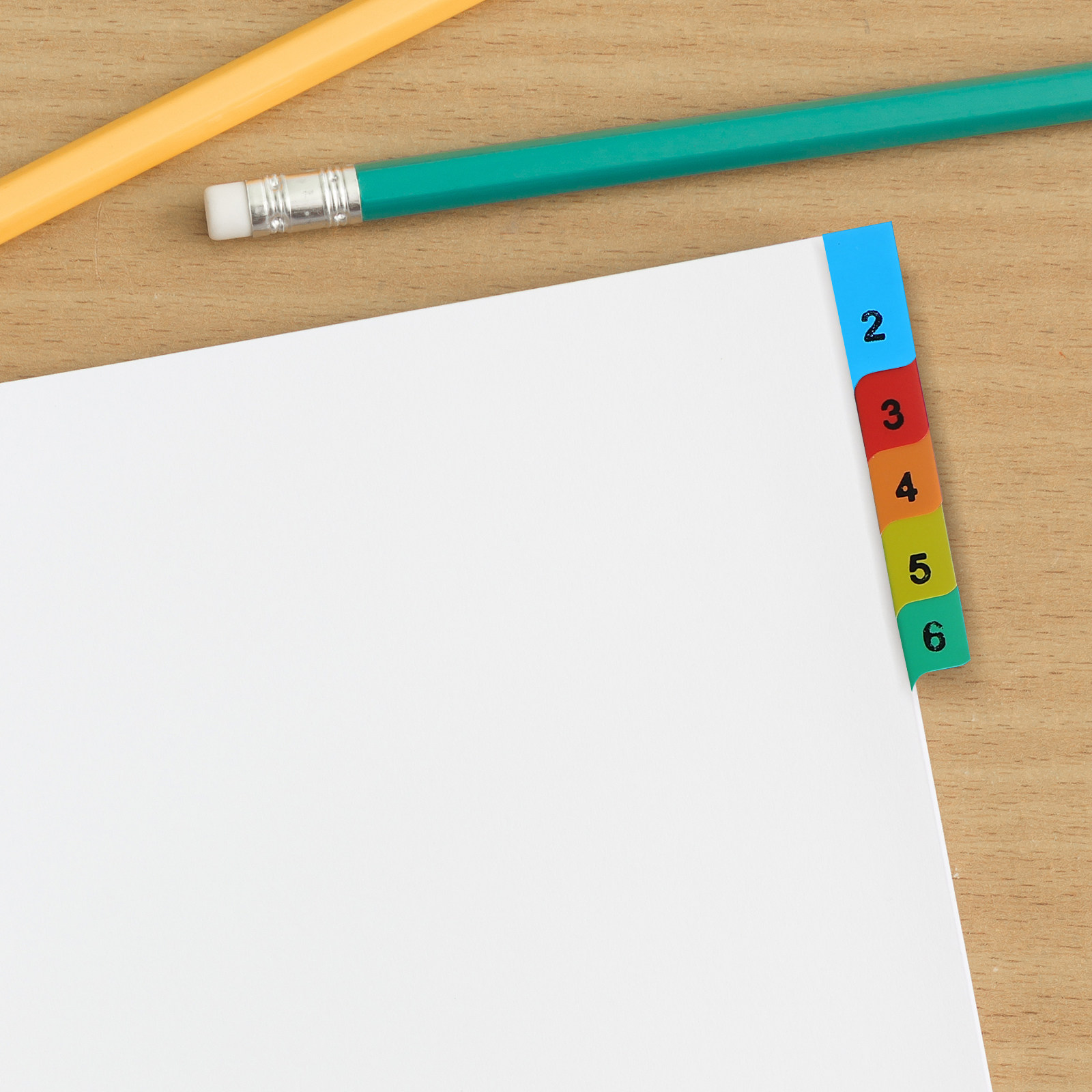 20 Pages A4 Colorful Plastic B – обзор и цена Tab Divider A4
