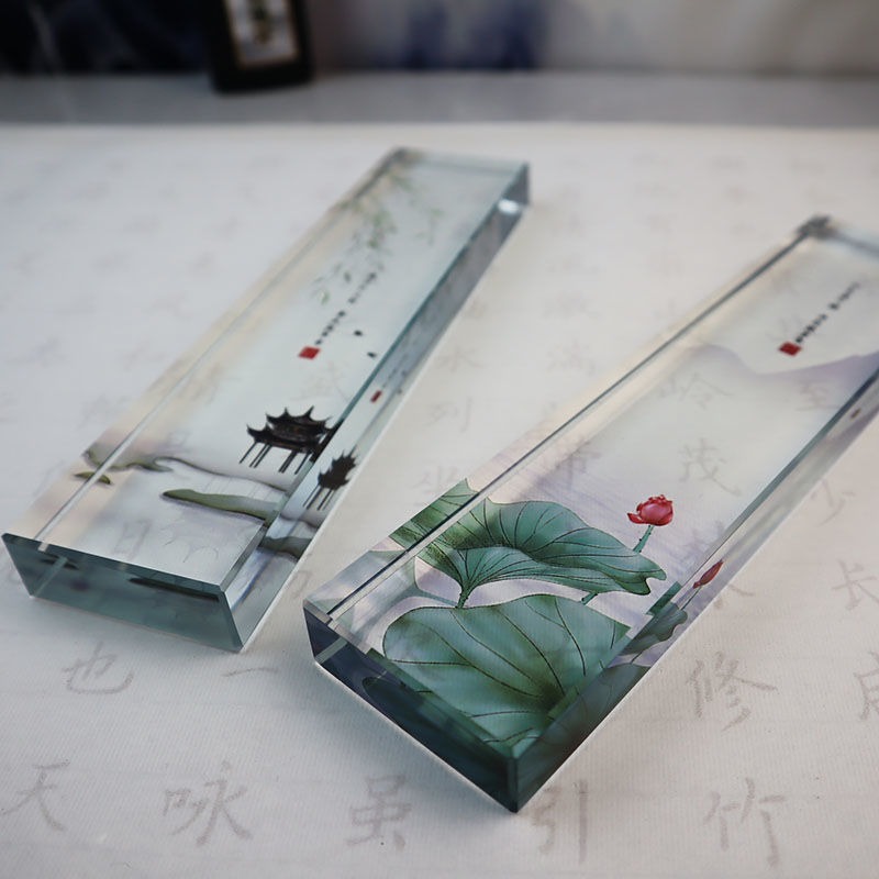 Glass Paperweight Traditional  – обзор и цена Book Weight Glass