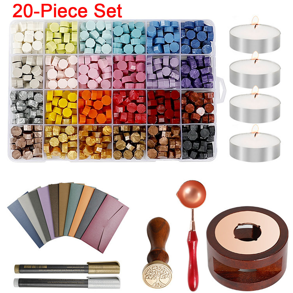 20pcs/set Wax Seal Stamp Set w – обзор и цена Wax Seal Stamp Set