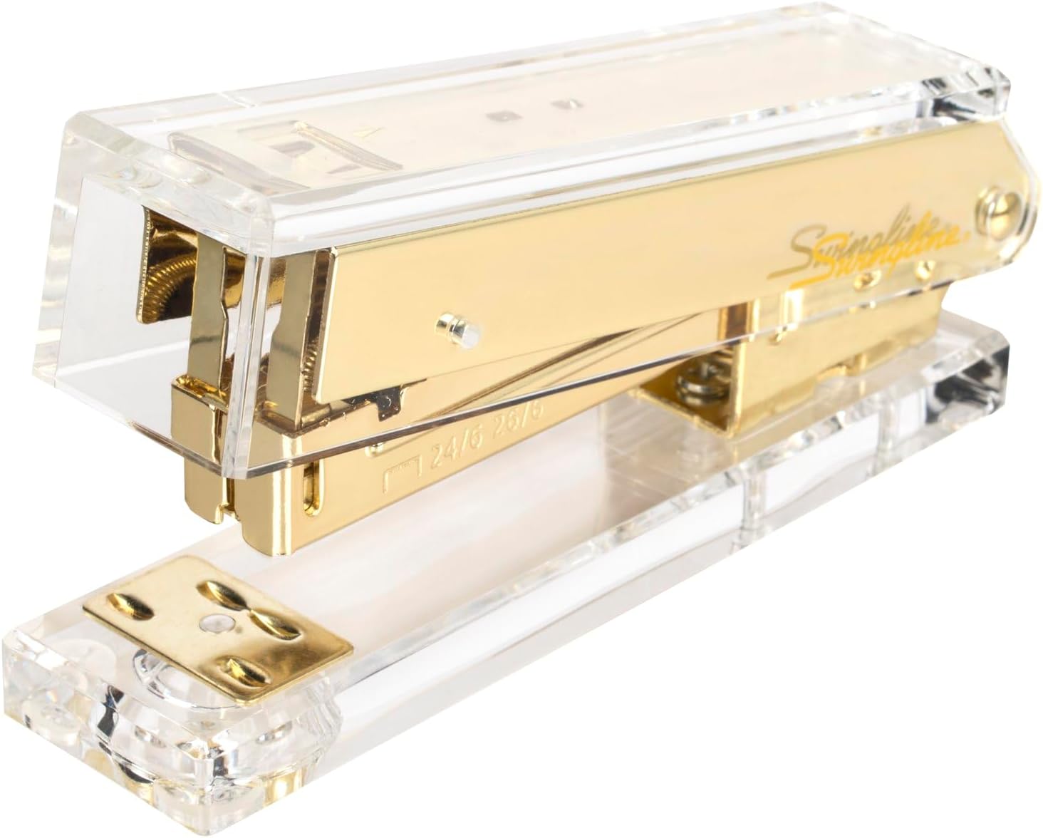 Clear Acrylic Gold Stapler for – обзор и цена Stapler Half Strip