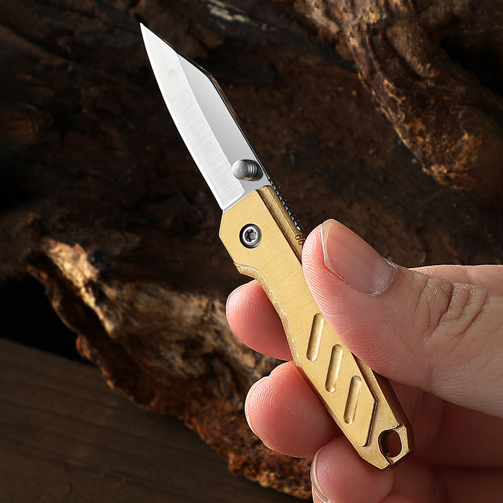 Brass Mini Folding Utility Kni – обзор и цена Letter Opener Brass