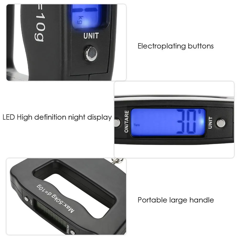 Portable LCD Digital Hanging S – обзор и цена Tape Dispenser Weighted