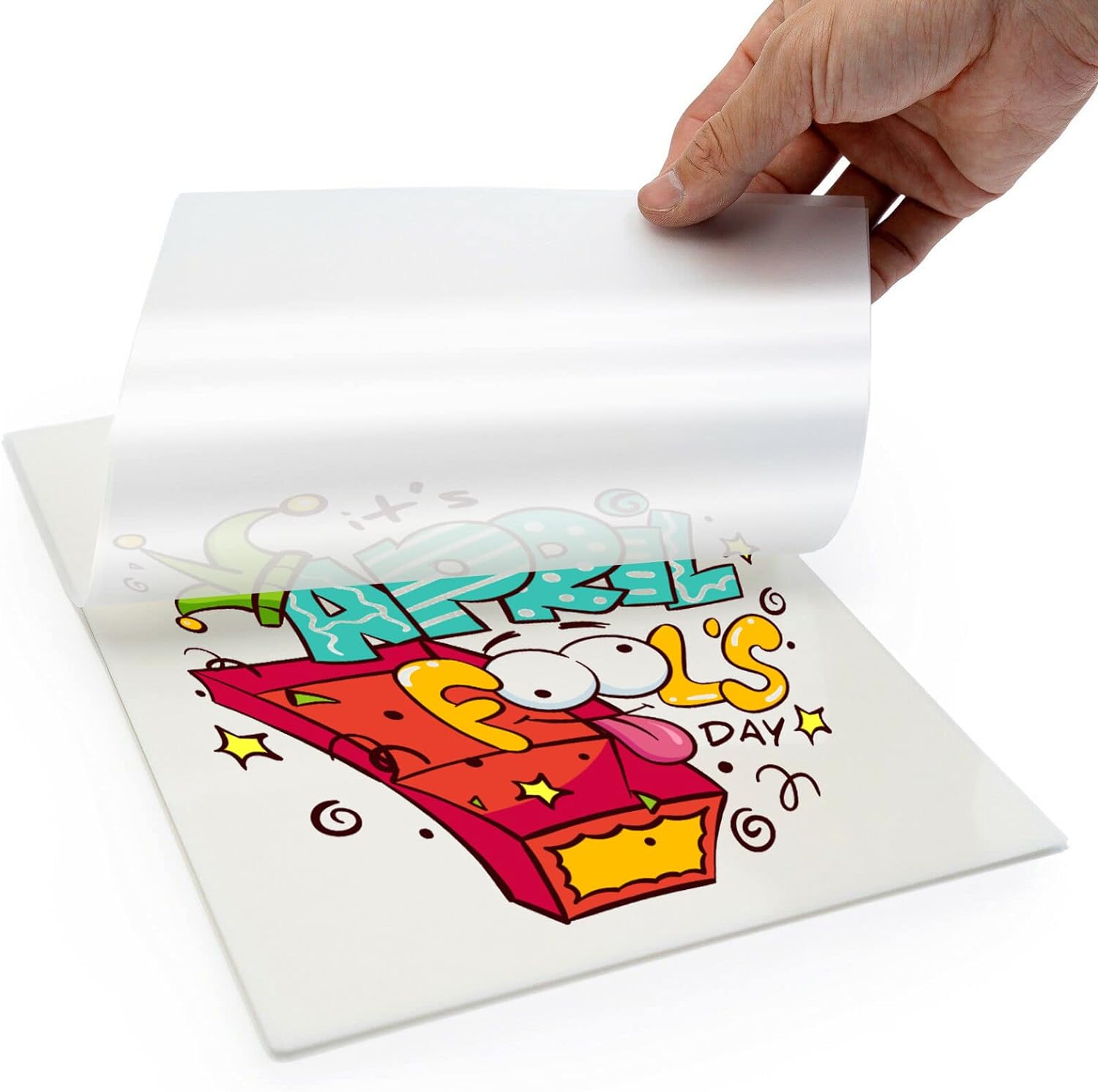 50/100 pcs DTF Film A3/A4 Doub – обзор и цена Ink Blotter Paper