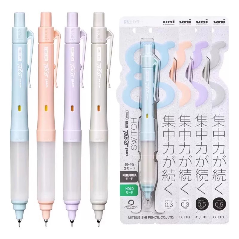 Uni M5-1009GG&UL-S Alpha-Gel S – обзор и цена Mechanical Pencil 0.3