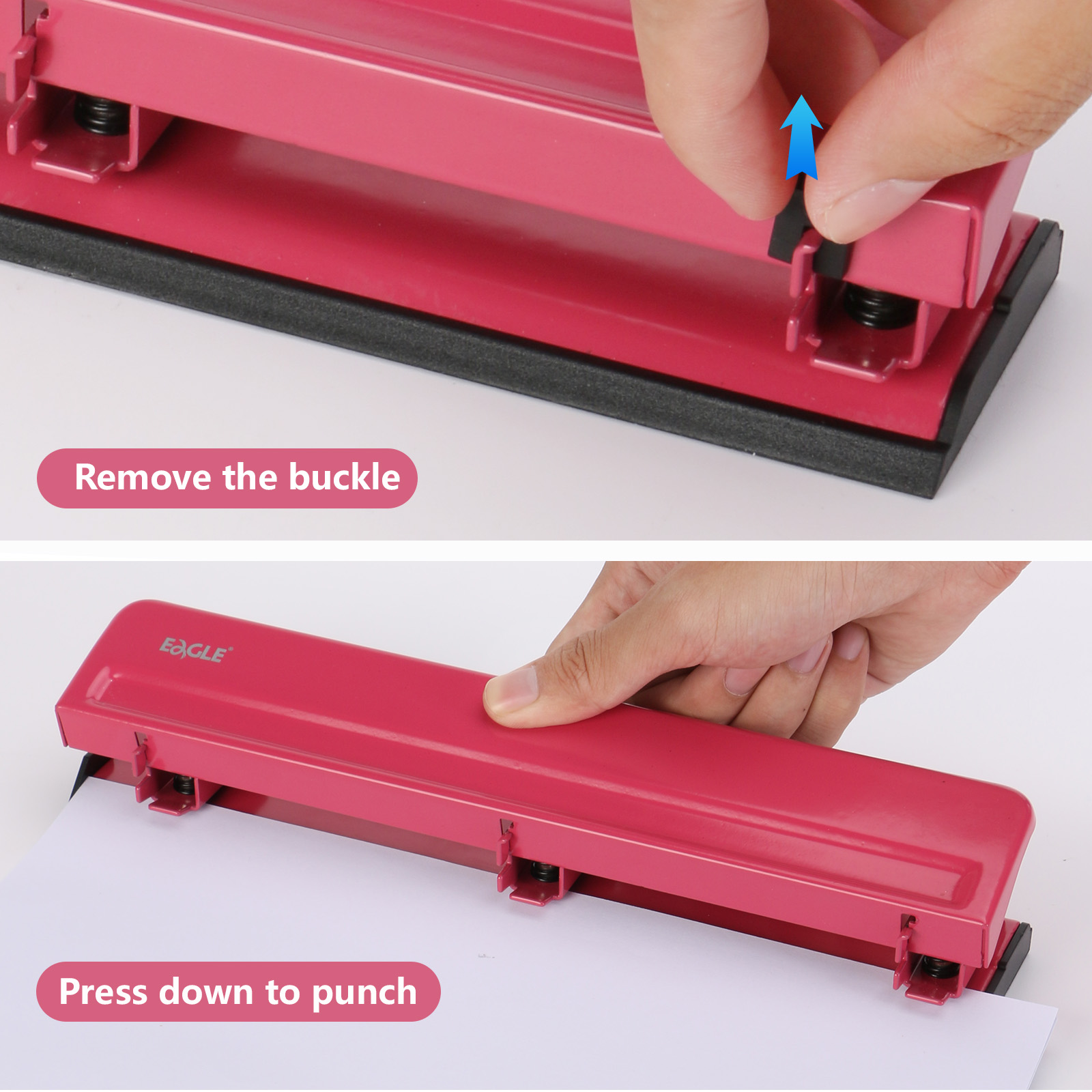 EAGLE 3-Hole Puncher for A4 Pa – обзор и цена Binder A4 Lever