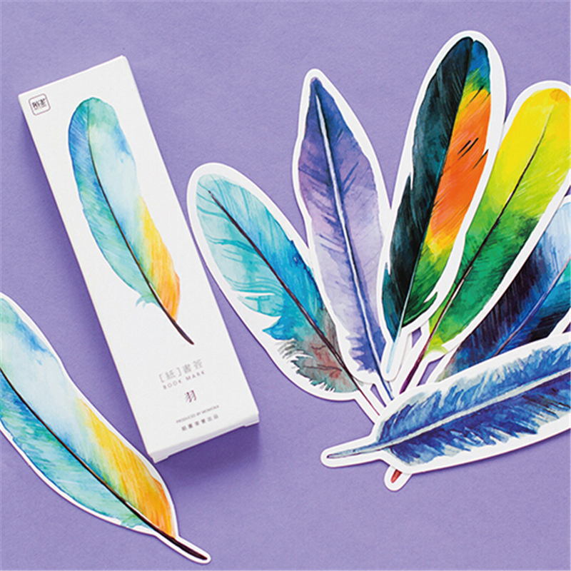 30 Pcs/Set Colorful Feather Pa – обзор и цена Index Card Holder