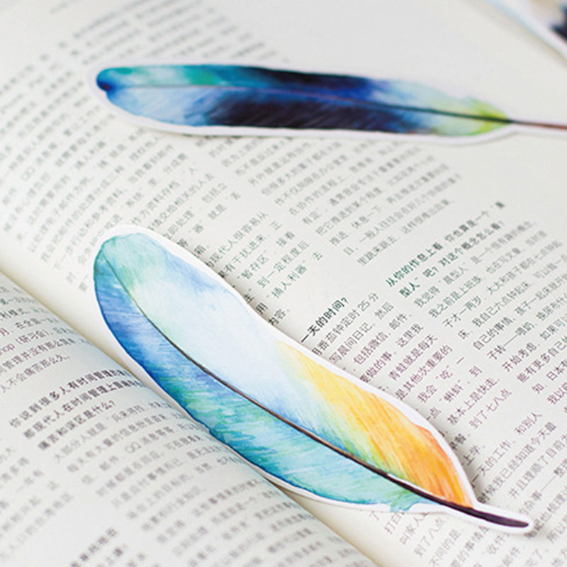 30 Pcs/Set Colorful Feather Pa – обзор и цена Index Card Holder