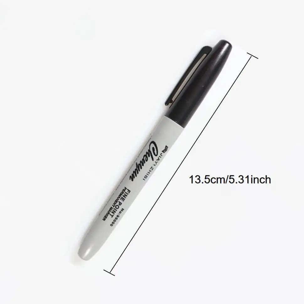 12pcs Black Permanent Marker P – обзор и цена Correction Pen Fine