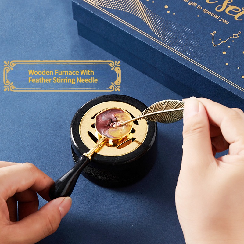 Starry Fire Lacquer Stamp Set  – обзор и цена Wax Seal Stamp Set