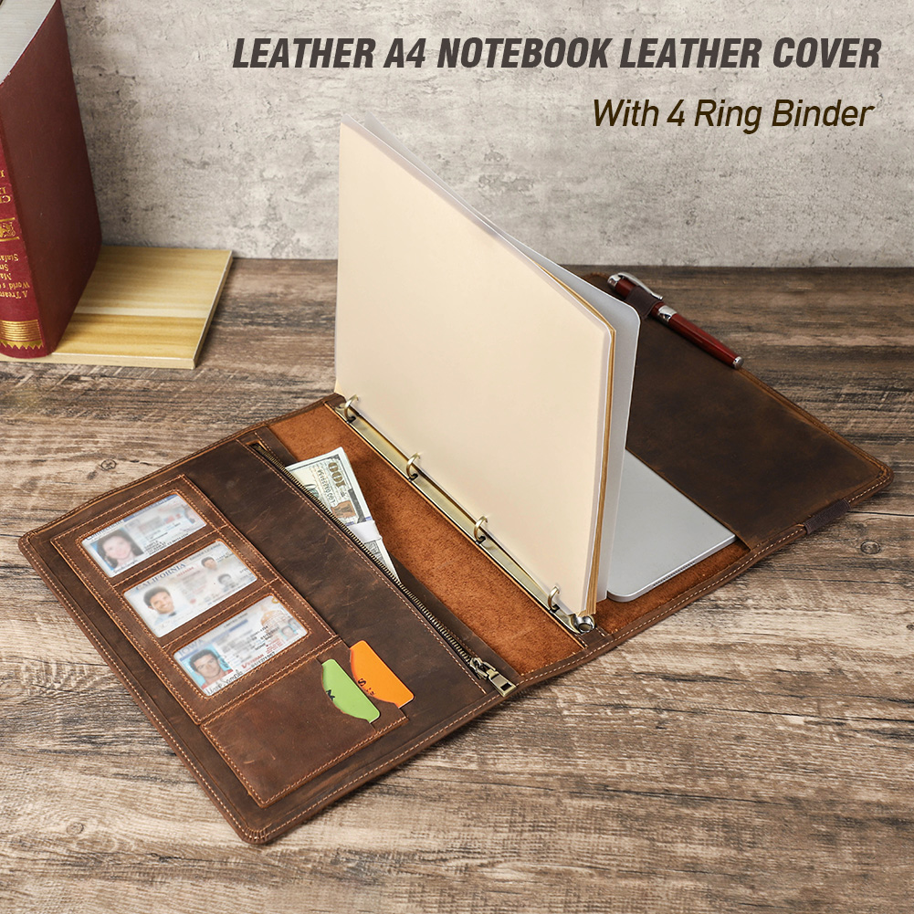 Luxury Retro Business A4 Noteb – обзор и цена Binder A4 Lever