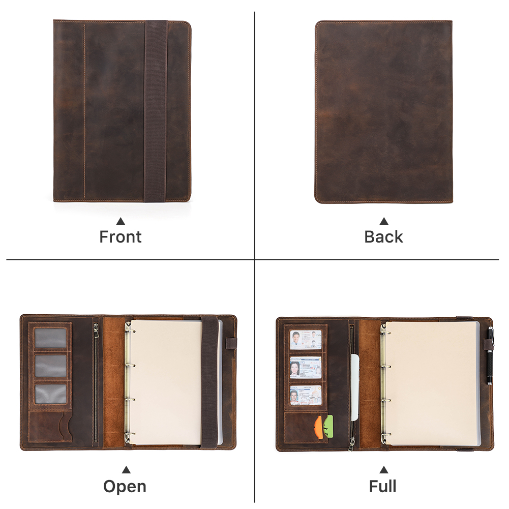 Luxury Retro Business A4 Noteb – обзор и цена Binder A4 Lever