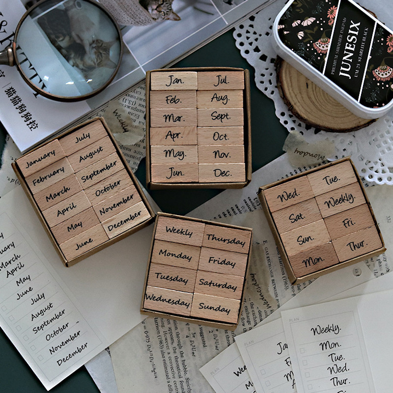Arabic Numbers Day Month Calen – обзор и цена Rubber Date Stamp