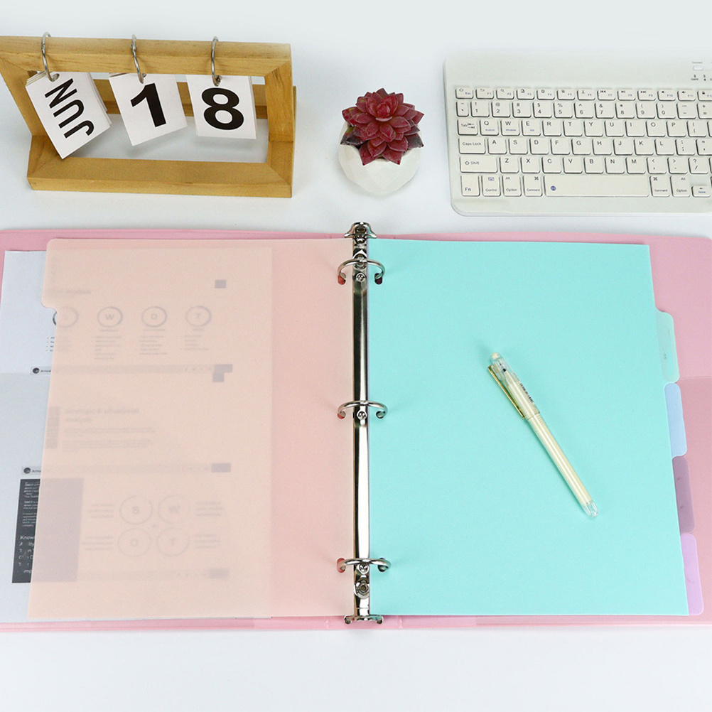 1Set Binder Dividers A4 Size F – обзор и цена Tab Divider A4